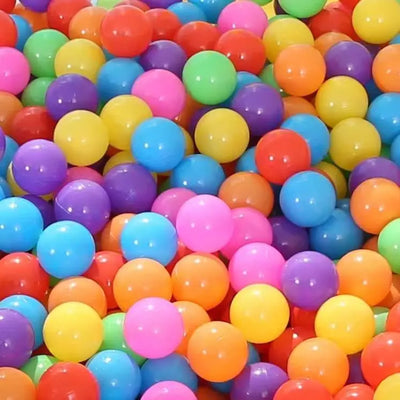 100PCS Outdoor Sport Ball Colorful Soft Water Swim Pool Ocean Wave Ball Baby Eco-Friendly Stress Air Ball Tent Toys for Children - Smarsty