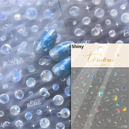 Dreamy Summer Beach Nail Art Stickers for Manicure - Smarsty