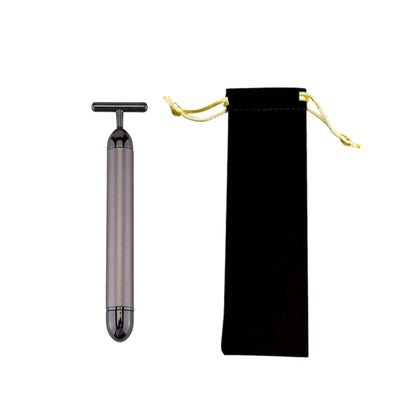 24K Gold Electric Face Roller for Youthful Skin - Smarsty