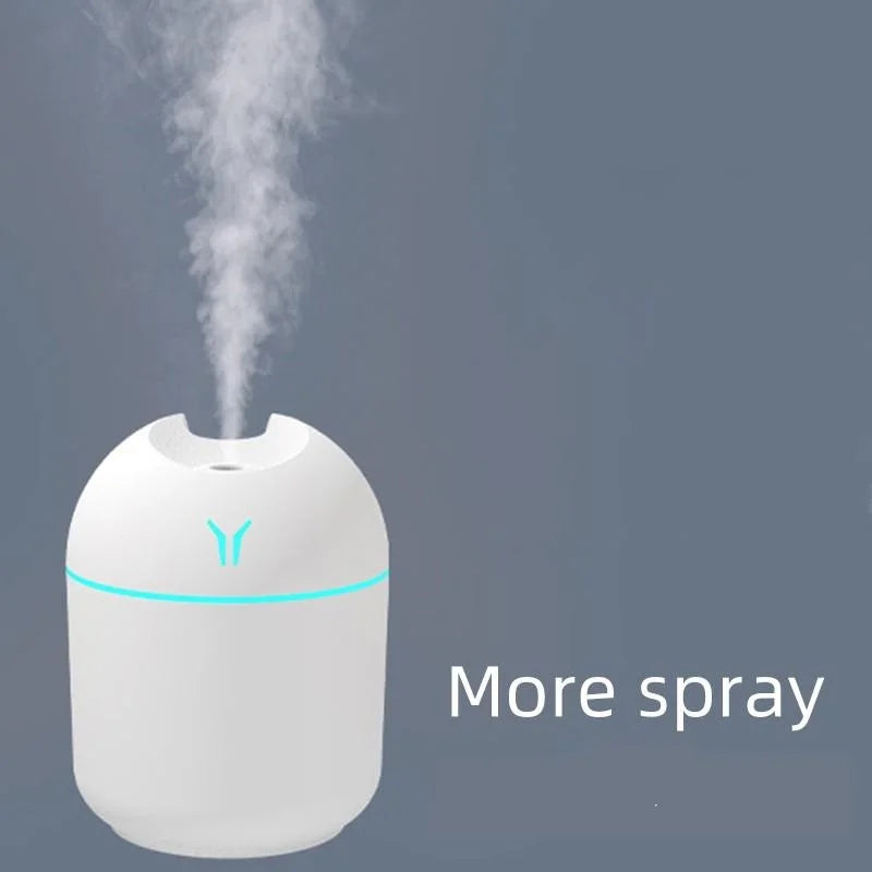 USB Mini Aroma Essential Oil Humidifier with LED Lamp - Smarsty