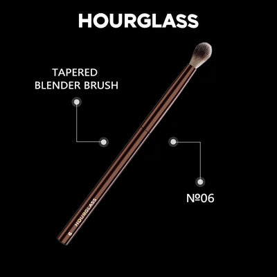 Hourglass Tapered Blender Brush for Effortless Eye Makeup - Smarsty