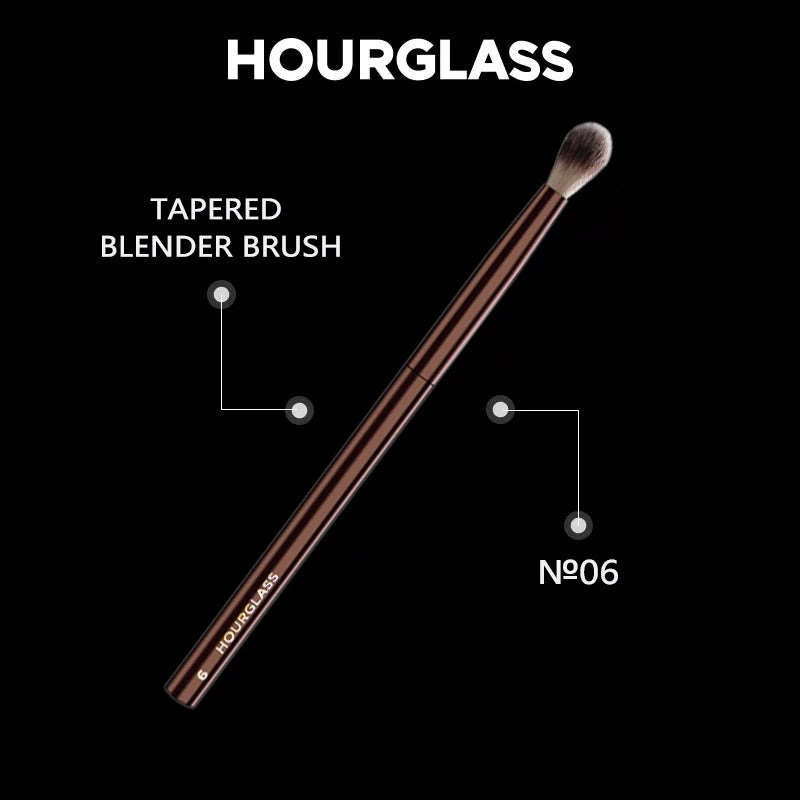 Hourglass Tapered Blender Brush for Effortless Eye Makeup - Smarsty