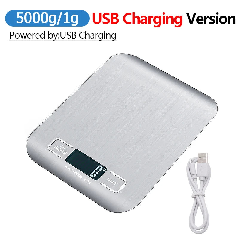 Digital Kitchen Scale with LCD Display for Accurate Weighing - Smarsty