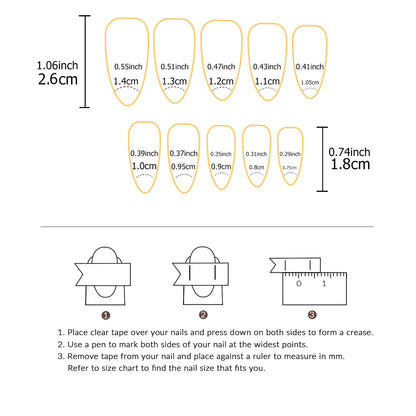 24PCS Short Pink French Press On Nails for Easy Glam - Smarsty