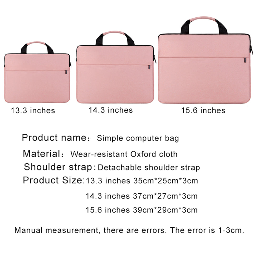 Velvet Shock Absorbing Laptop Bag For Women Travel Comfort