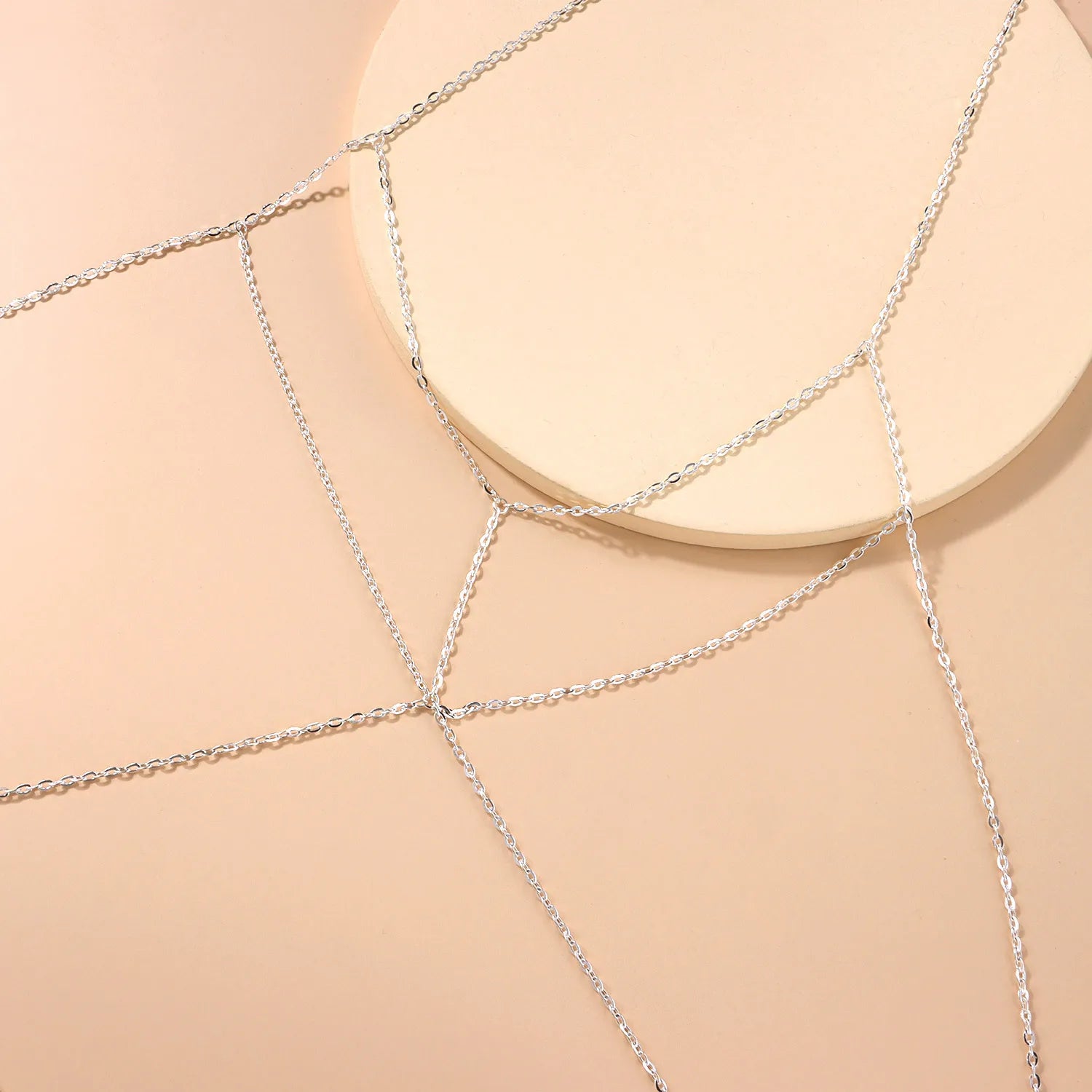 Gold Layered Body Chain Jewelry for Women - Smarsty