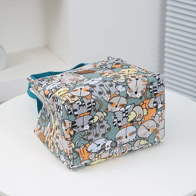 Insulated Cartoon Lunch Bag Large Capacity Bento Thermal - Smarsty