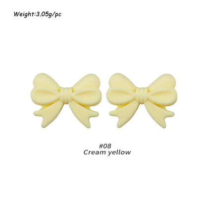 10pcs Silicone Bowknot Beads for DIY Jewelry Making - Smarsty