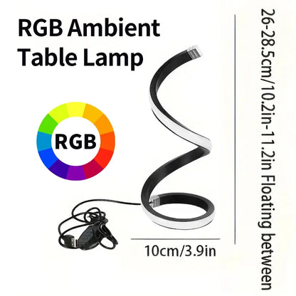 Creative LED Desk Reading Lamp with Dimmable Feature - Smarsty