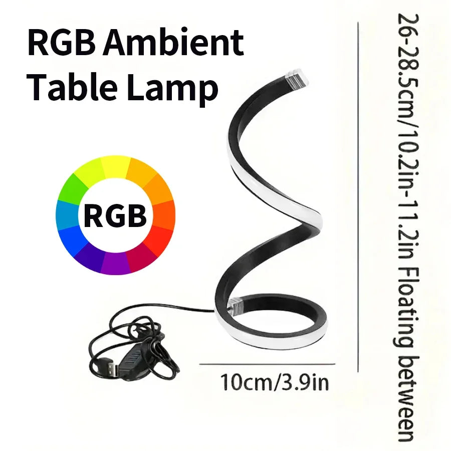 Creative LED Desk Reading Lamp with Dimmable Feature - Smarsty