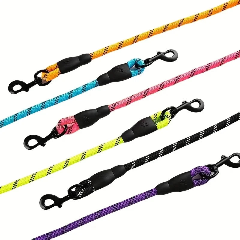 Reflective Dog Leash With Padded Handle For Safety - Smarsty