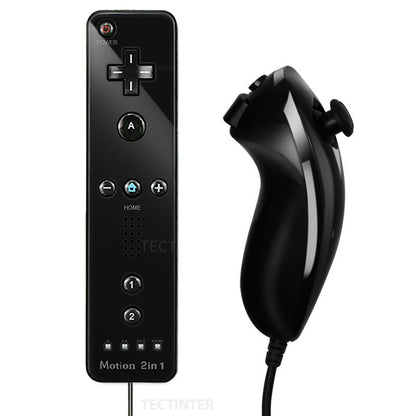 Wireless Nintendo Wii Gamepad Controller with Nunchuck Joypad - Smarsty