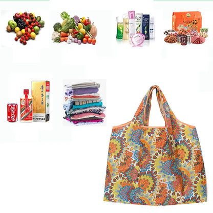 Versatile Folding Canvas Shopping Bag With Large Capacity - Smarsty