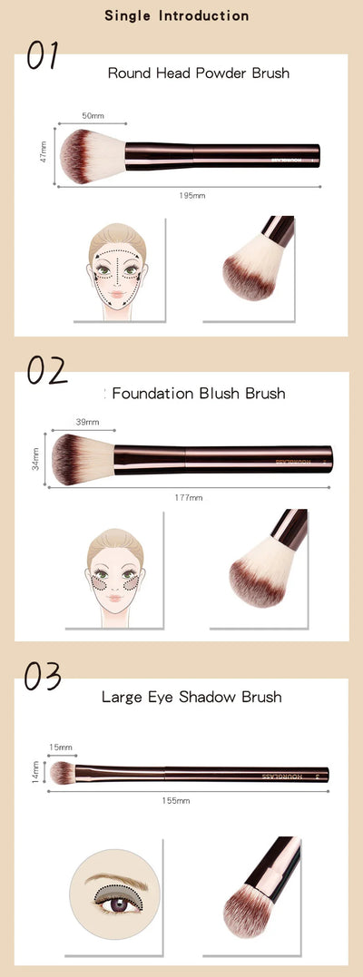 Hourglass Professional Makeup Brush for Versatile Application - Smarsty