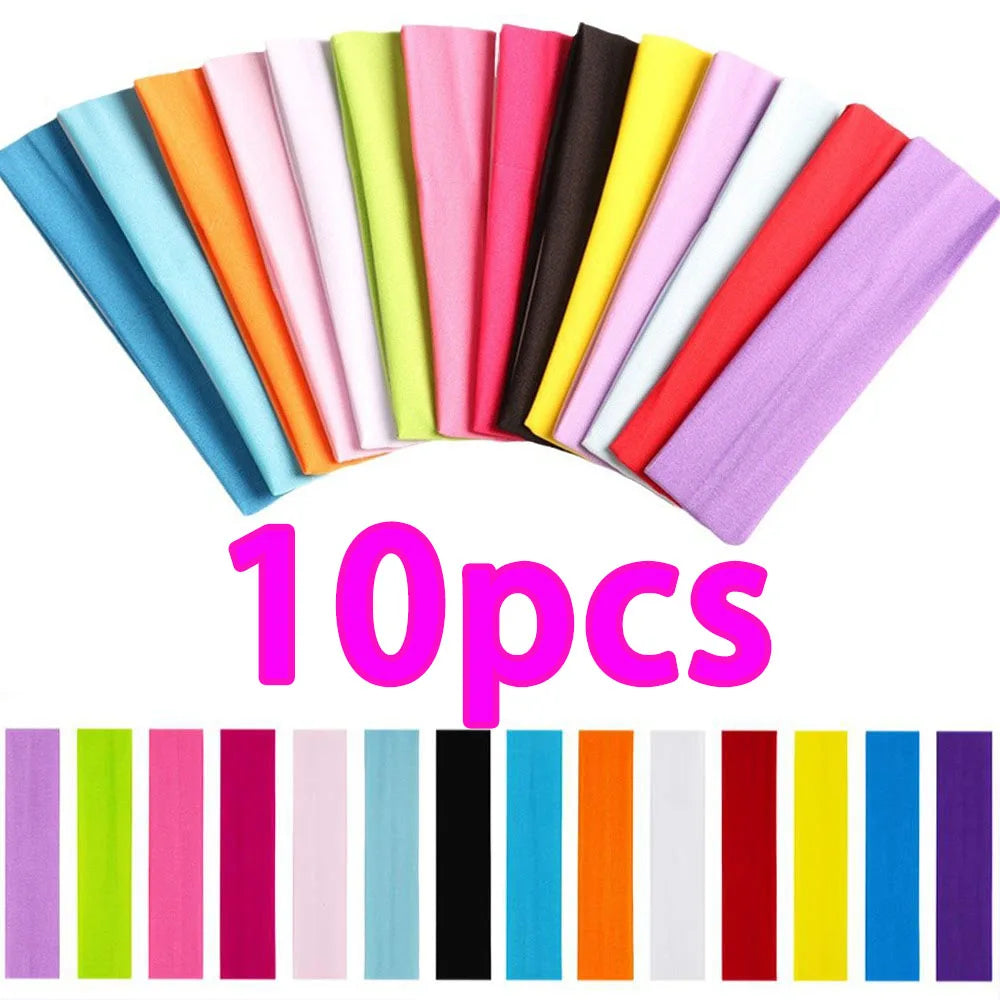 Elastic Hair Bands For Women Non Slip Sports Headbands - Smarsty