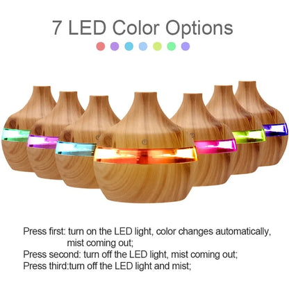 Electric Aroma Humidifier for Home Essential Oil Diffusion - Smarsty