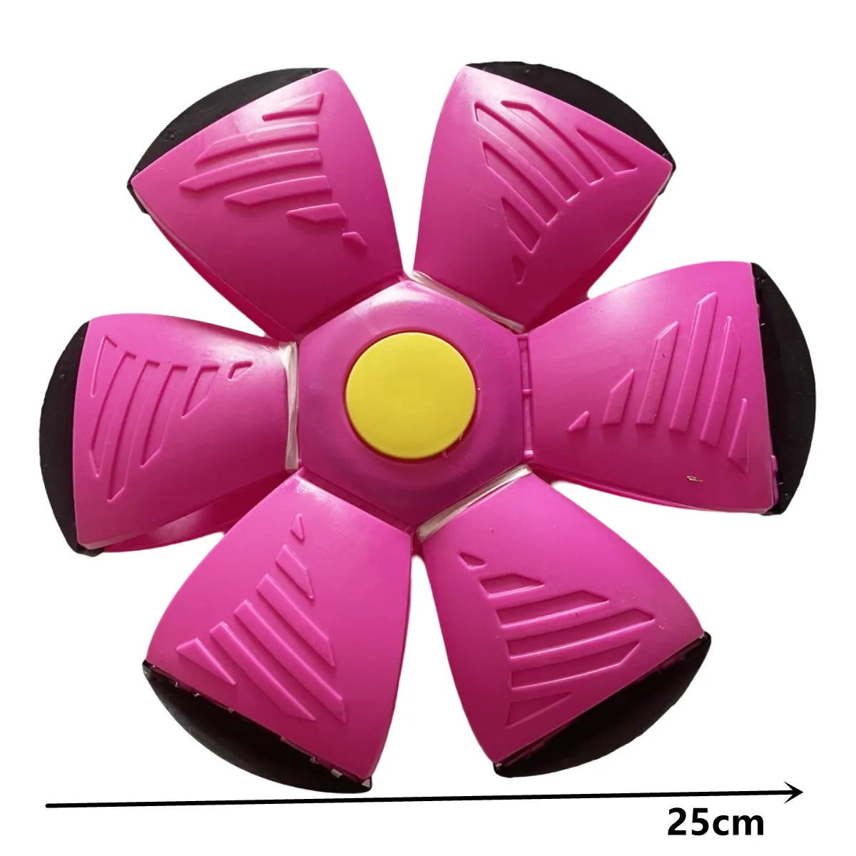 Blue Flying Saucer Ball Outdoor Parent Children Toy Foot Magic Deformation Foot Pressure Decompression Vent Ball - Smarsty