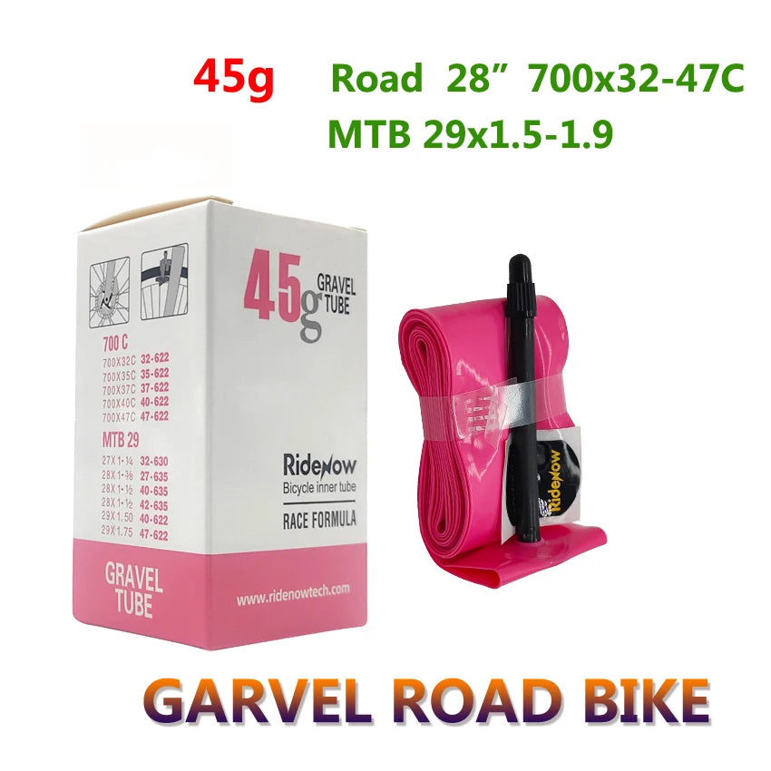 RideNow TPU Bike Inner Tube 700C 700x18 23 25 28 32 35 37 40 47C Road Bicycle Tire MTB Bike Camera 29x1.5 1.75 1.9 pneu aro - Smarsty