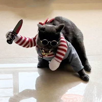 Funny Halloween Dog Costume for Small Medium Large Dogs - Smarsty