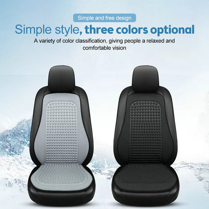 Ice Silk Car Seat Cover Cooling Cushion For Summer Comfort - Smarsty