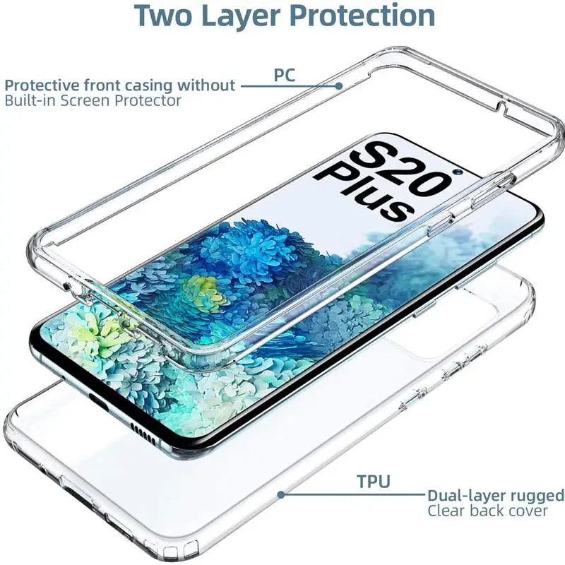 360 Degree Full Body Protective Case for Galaxy Phones - Smarsty