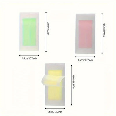 Hair Removal Wax Strip, Portable, Practical, Painless, Fast, Gentle And Non Irritating. 10 Disposable Hair Removal Wax Papers Ar