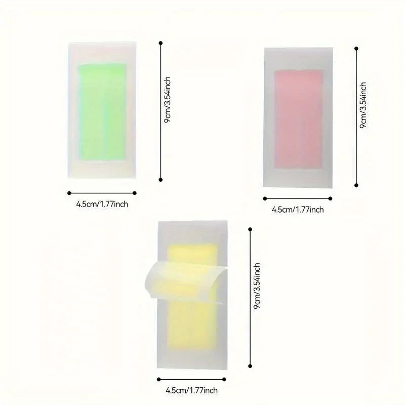 Hair Removal Wax Strip, Portable, Practical, Painless, Fast, Gentle And Non Irritating. 10 Disposable Hair Removal Wax Papers Ar