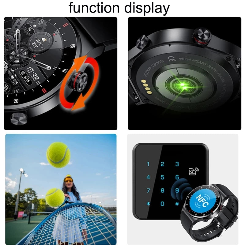 LIGE Bluetooth Smart Watch with ECG PPG Tracking - Smarsty