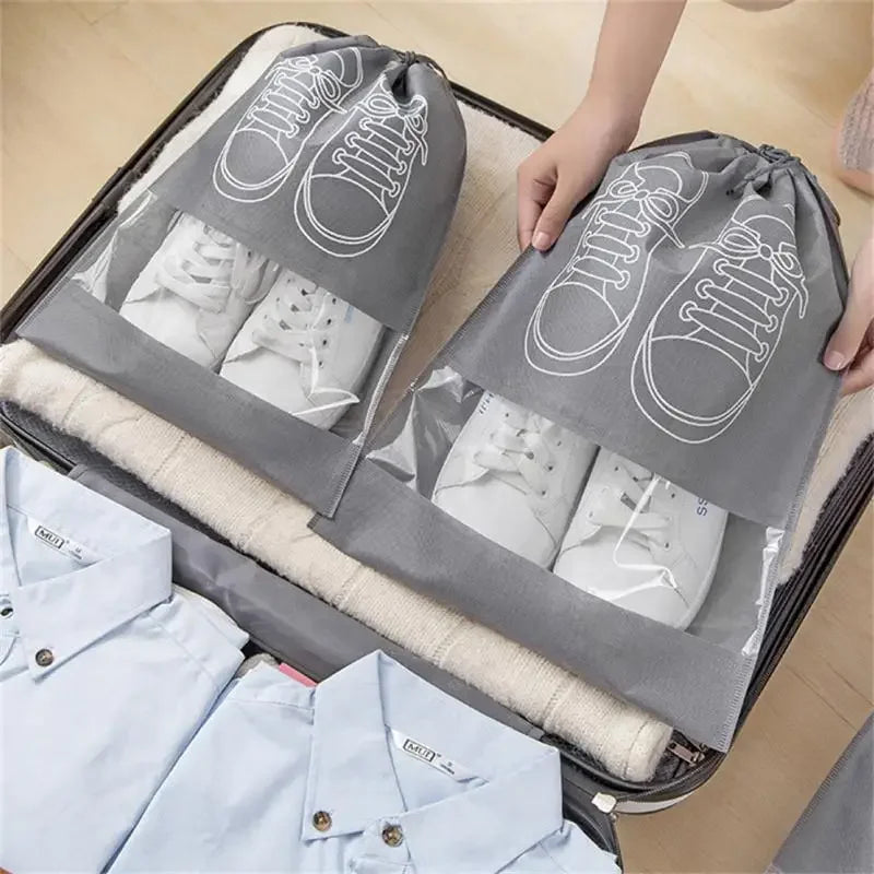 Nonwoven Shoe Storage Bag Travel Organizer Waterproof - Smarsty