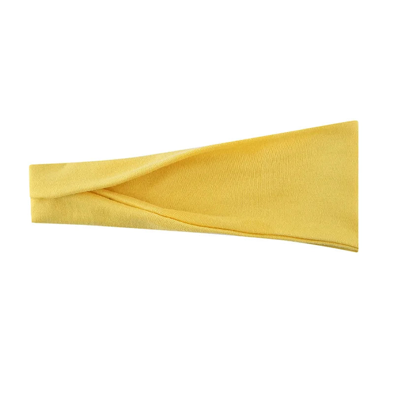 Women Cotton Turban Headband Elastic No Slip Comfort - Smarsty