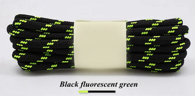 Round Climbing Shoelaces Hiking Walking Shoe Laces Work Boot Shoelace Outdoor Mountaineering Non Slip Duty Durable Shoestrings - Smarsty