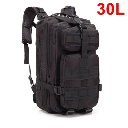 30/50L Tactical Backpacks Man Traveling Bags Survival Outdoor 3P Assault Pack EDC Molle Pack hiking Trekking Hunting Bag - Smarsty