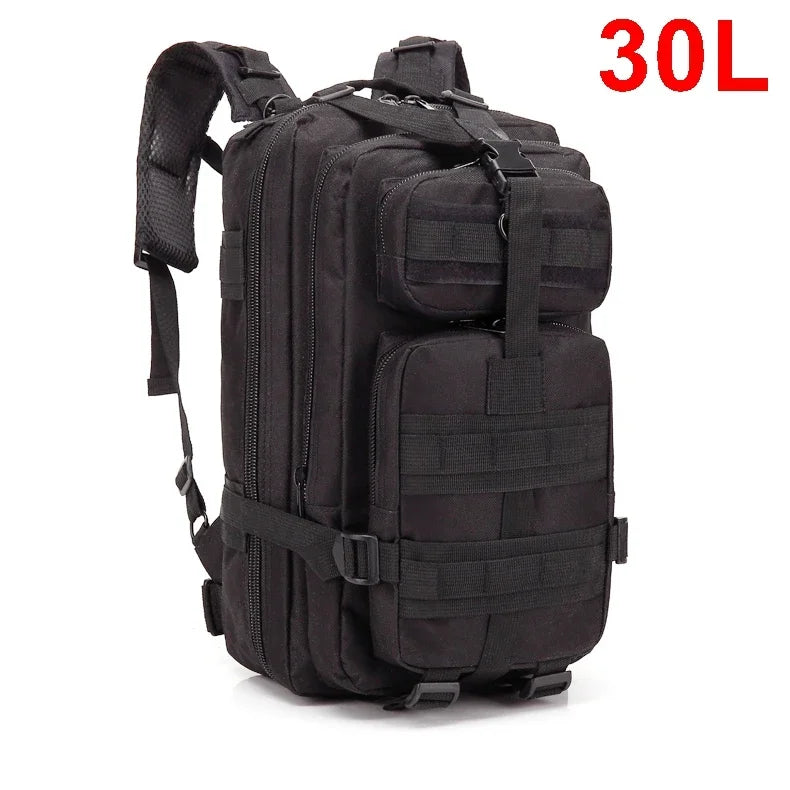 30/50L Tactical Backpacks Man Traveling Bags Survival Outdoor 3P Assault Pack EDC Molle Pack hiking Trekking Hunting Bag - Smarsty