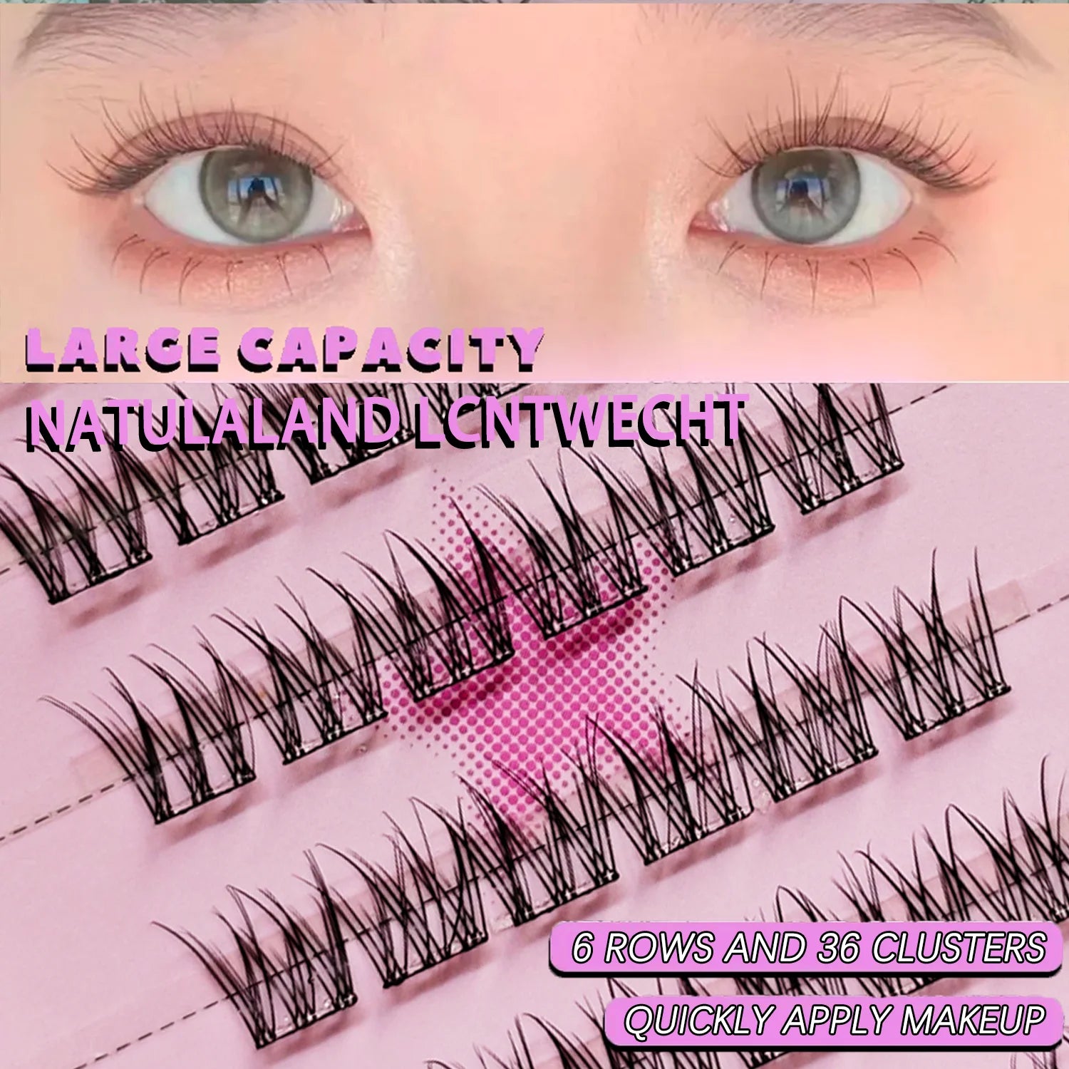 Self-Adhesive Eyelash Kit for Natural Glam Looks - Smarsty