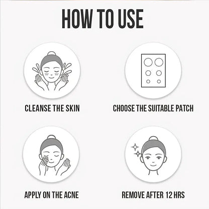 360 Pcs Colorful Hydrocolloid Acne Patches for Quick Healing - Smarsty