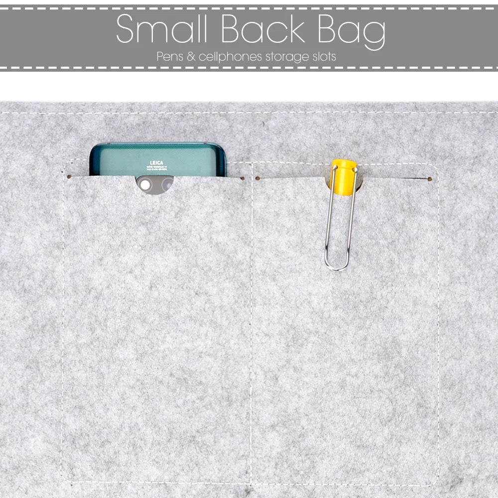 Wool Felt Laptop Sleeve 11 To 15.6 Inch With Mousepad