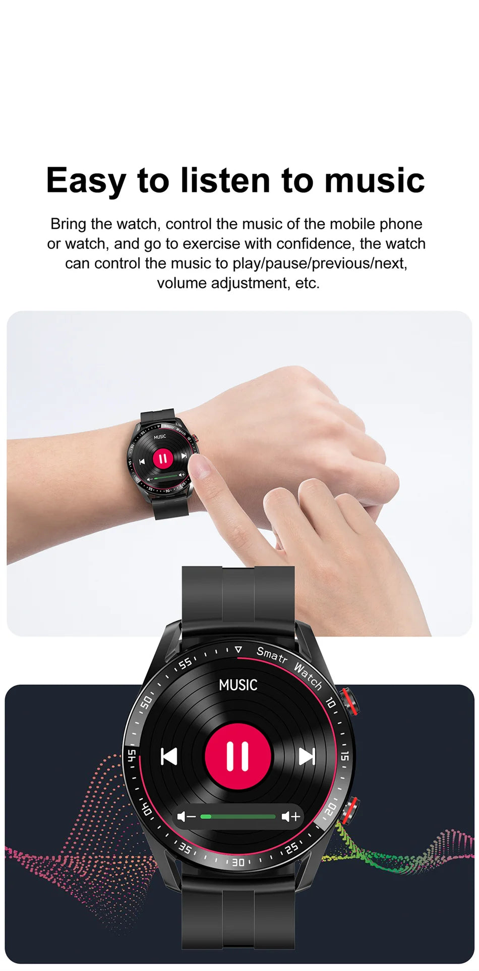 2024 Bluetooth Call Smart Watch with Heart Rate Tracker - Smarsty