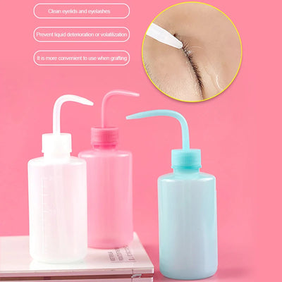 Eyelash Cleaning Bottle with Curved Spout 250ml 500ml - Smarsty