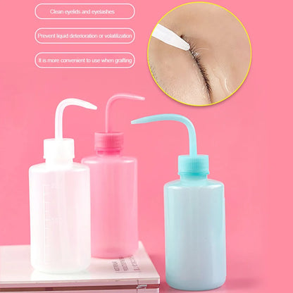 Eyelash Cleaning Bottle with Curved Spout 250ml 500ml - Smarsty