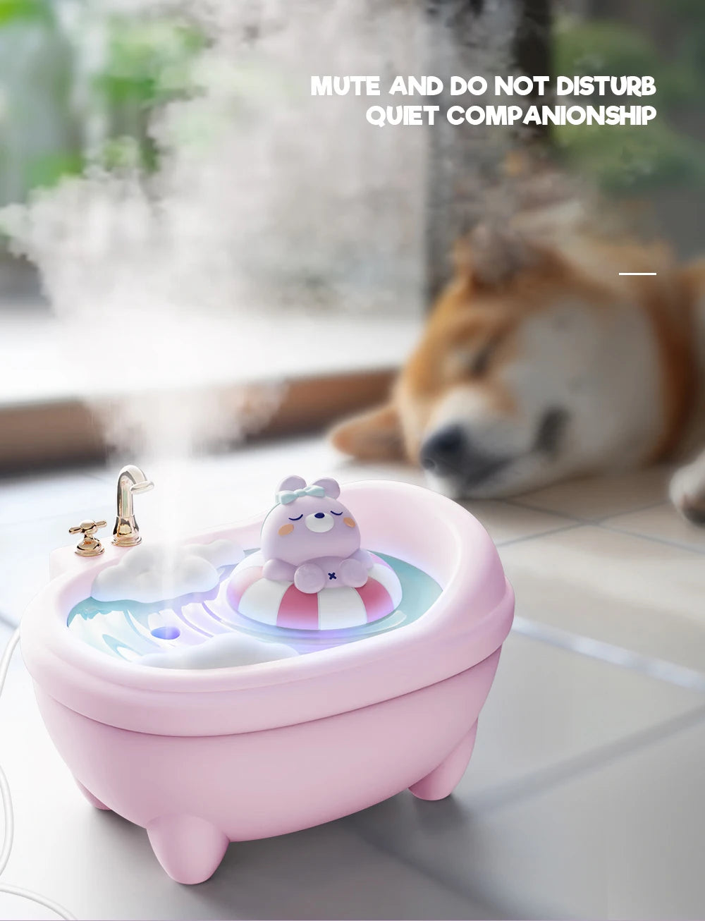 Tub Air Humidifier Silent USB Aromatherapy Diffuser - Smarsty