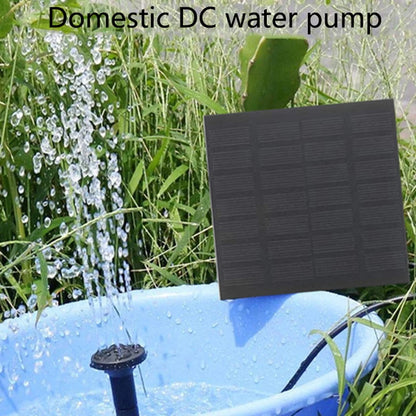 Solar Fountain Pump Kit With Versatile Individual Panels - Smarsty