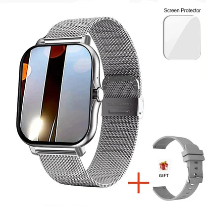 Bluetooth Smart Watch with Touch Call and Fitness Tracker - Smarsty