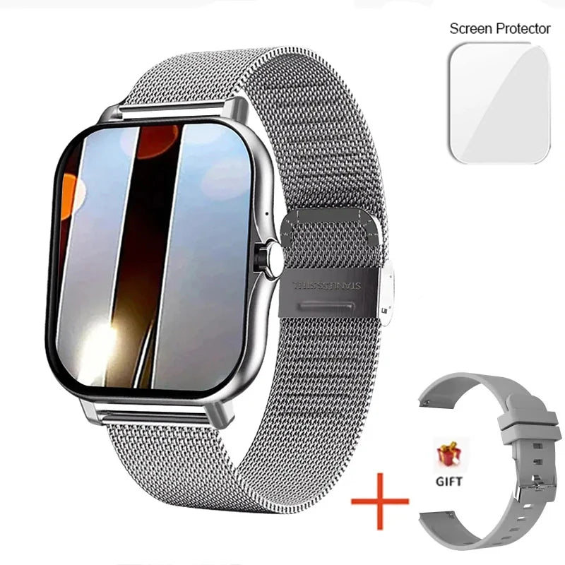 Bluetooth Smart Watch with Touch Call and Fitness Tracker - Smarsty