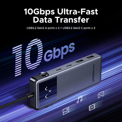 USB C Hub 6 In 1 4K60Hz PD100W ProDockingStation Adapter