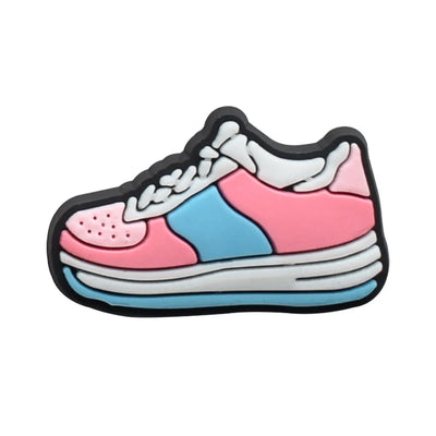 Hot Sales 1Pcs Pink Shoe Charms for Crocs Accessories Pin Shoe Wristband Croc Decorations Buckle Girls Women Party Gifts - Smarsty