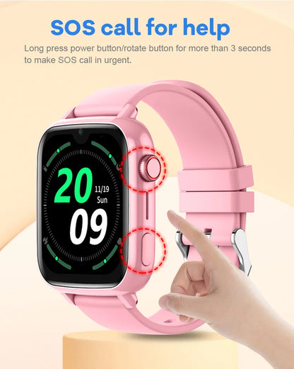 4G Kids Smart Watch with GPS Tracking and Video Call - Smarsty