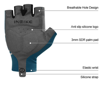 INBIKE Gel Padded Cycling Gloves Summer MTB - Smarsty