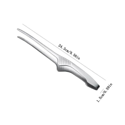 Non Slip Stainless Steel BBQ Tongs for Easy Serving - Smarsty