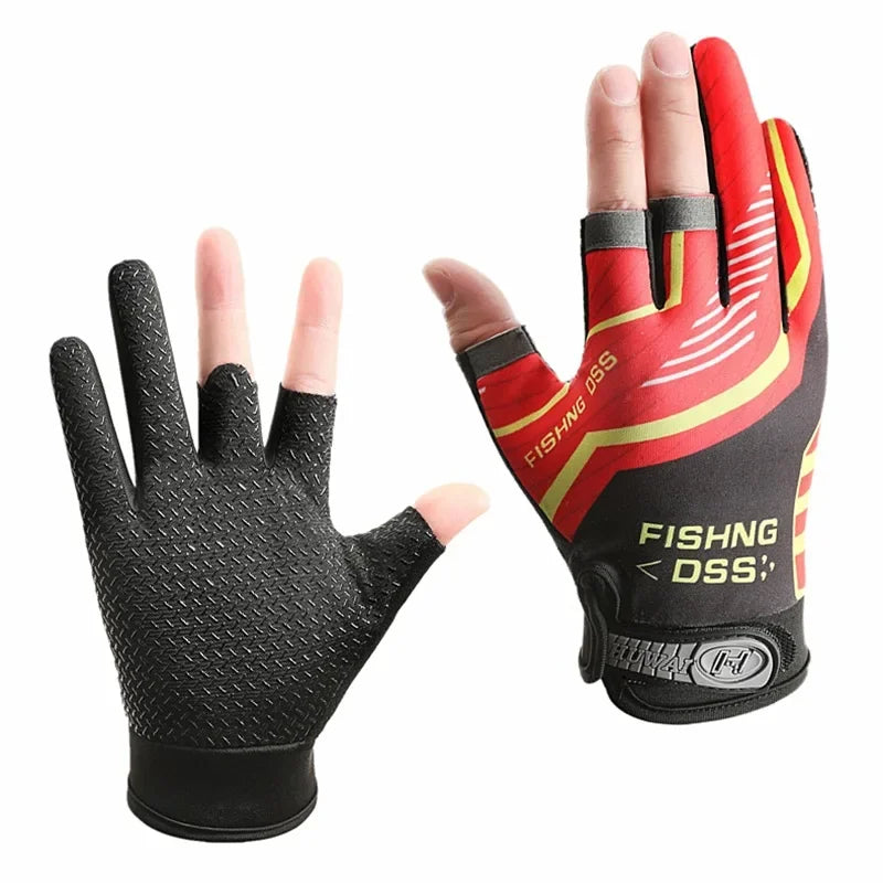 Men's Summer Fishing Gloves Breathable Anti Slip Protection - Smarsty