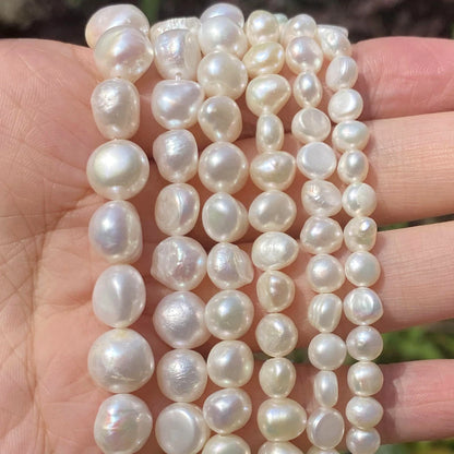 Natural Freshwater Pearl Beads for Jewelry Making - Smarsty